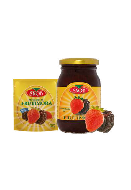 Mermelada de mora y frutilla