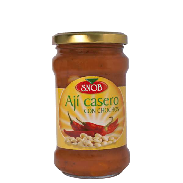 Salsa de ají con chochos