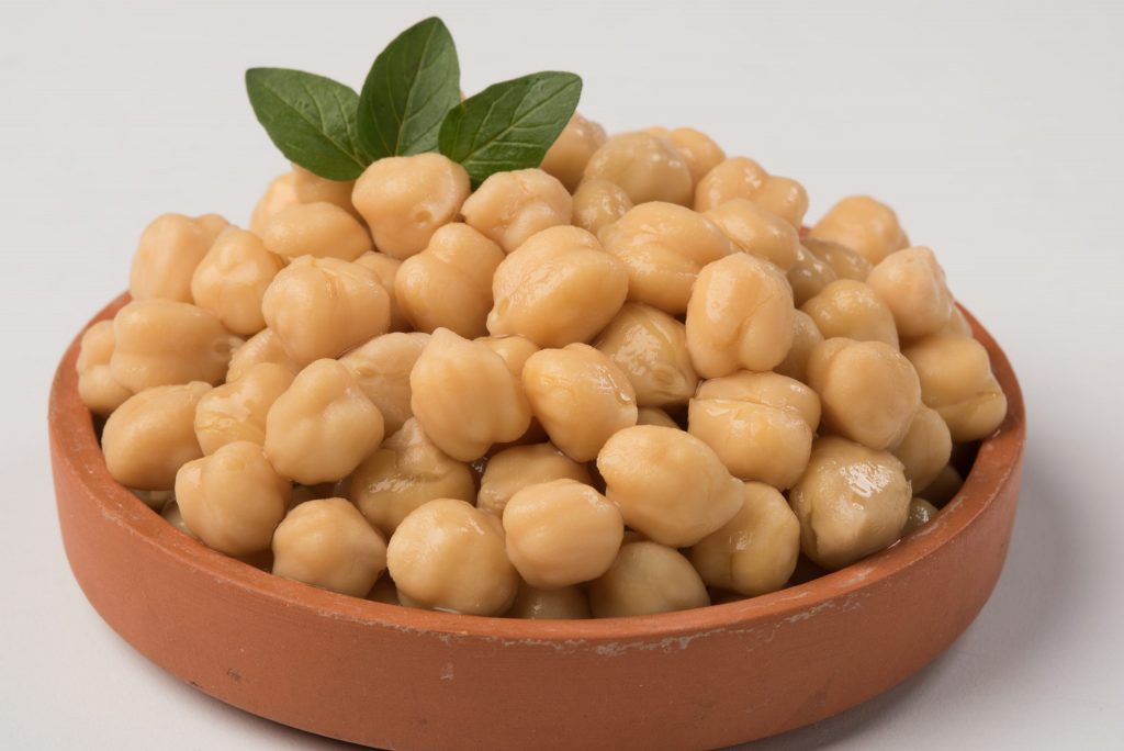 Garbanzos al pesto